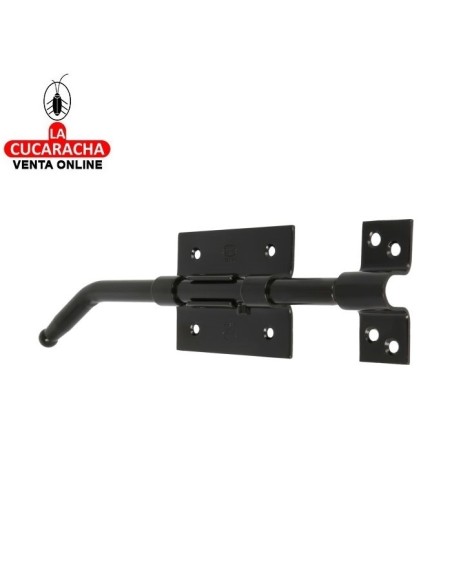 PASADOR RUSTICO ACERO NEGRO DE SOBREPONER MODELO 320.