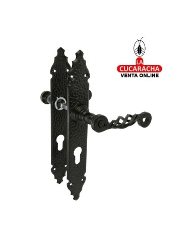 JUEGO MANILLAS RUSTICO ZAMAK PLACA... JUEGO MANILLAS RUSTICO ZAMAK PLACA...