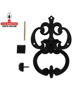 ALDABA RUSTICA ACERO PUERTAS ENTRADA MODELO 1.