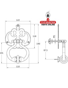 ALDABA RUSTICA ACERO... 2