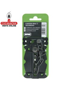 BLISTER CADENA SEGURIDAD RUSTICA ACERO MODELO 3.