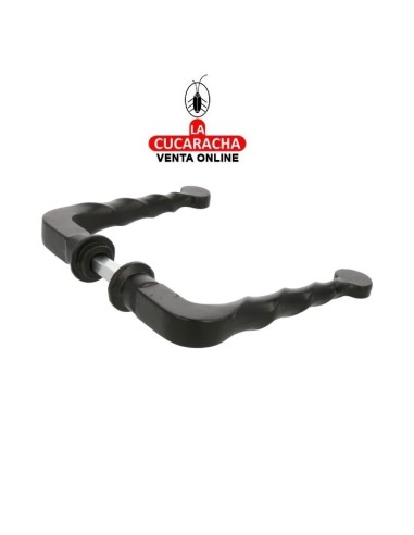 JUEGO MANILLAS PUERTA RUSTICO ZAMAK...