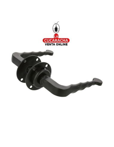 JUEGO MANILLAS PUERTA RUSTICO ZAMAK...