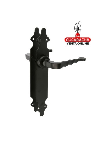 JUEGO MANILLAS PUERTA RUSTICO ZAMAK...