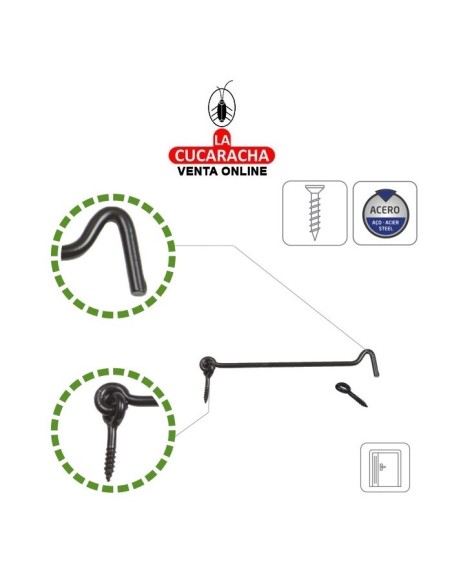 blister ALDABILLA ACERO CIERRE CONTRAVENTANAS MODELO 7.