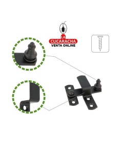 ALDABILLA ACERO CIERRE CONTRAVENTANAS CON SOLAPA MODELO 4.