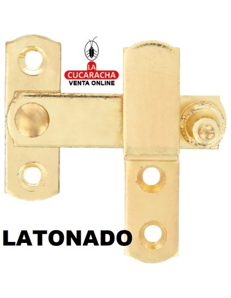 ALDABILLA ACERO CIERRE CONTRAVENTANAS CON SOLAPA MODELO 4.