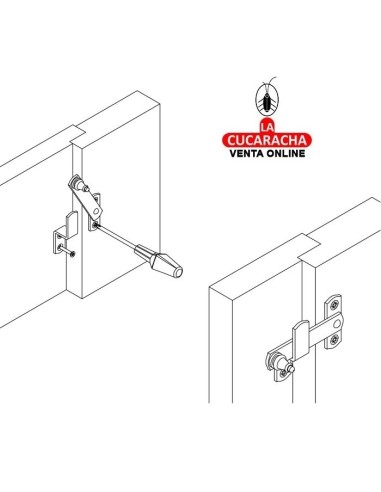 ALDABILLA ACERO CIERRE CONTRAVENTANAS... ALDABILLA ACERO CIERRE CONTRAVENTANAS...