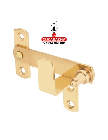 ALDABILLA ACERO CIERRE CONTRAVENTANAS CON SOLAPA 25MM MODELO 2.