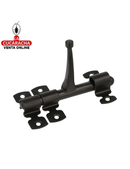 PASADOR RUSTICO ACERO NEGRO EJE ZAMAK DE SOBREPONER MODELO 584.