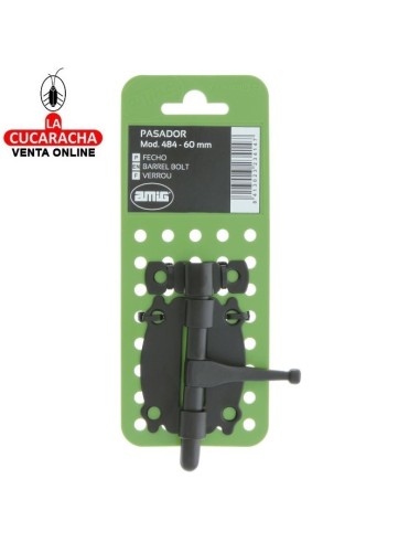 BLISTER PASADOR RUSTICO ACERO NEGRO... BLISTER PASADOR RUSTICO ACERO NEGRO...