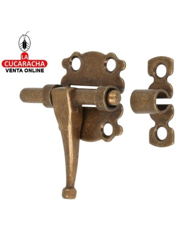 PASADOR RUSTICO ACERO CUERO EJE ZAMAK... PASADOR RUSTICO ACERO CUERO EJE ZAMAK...