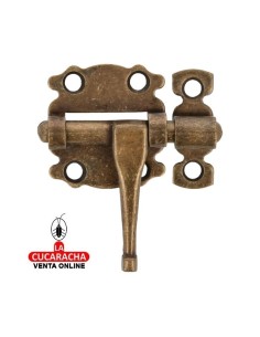 PASADOR RUSTICO ACERO CUERO...