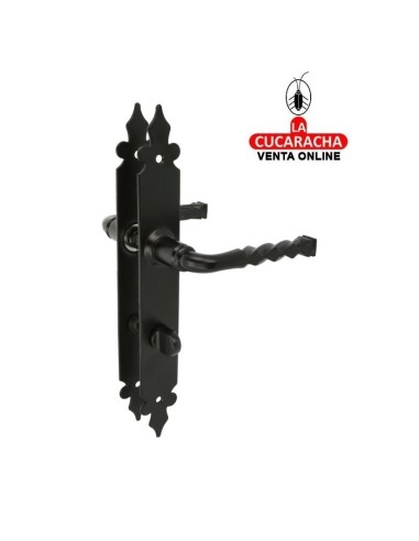 JUEGO MANILLAS PUERTA RUSTICO ZAMAK...