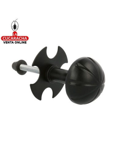 POMO DE ZAMAK FIJO CON ROSETA PUERTAS ENTRADA MODELO 17.