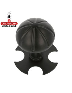 POMO DE ZAMAK FIJO CON ROSETA PUERTAS ENTRADA MODELO 17.