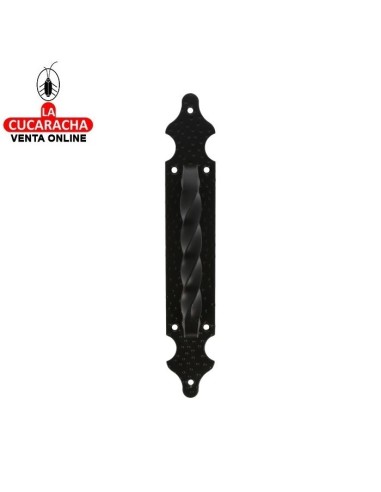 JUEGO 2-MANILLON RUSTICO ZAMAK PLACA...