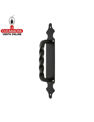 JUEGO 2-MANILLON RUSTICO ZAMAK PLACA...