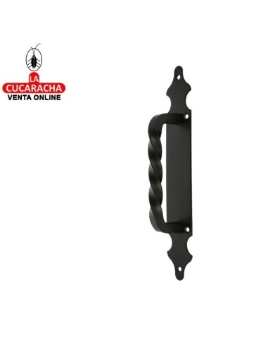 JUEGO 2-MANILLON RUSTICO ZAMAK PLACA...