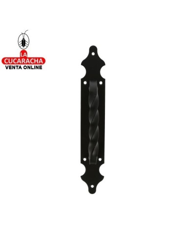 JUEGO 2-MANILLON RUSTICO ZAMAK PLACA...