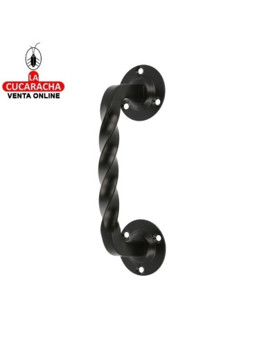 JUEGO 2-MANILLON RUSTICO ZAMAK ROSETA...