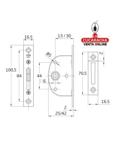 FALLEBA VENTANA PARA MANILLA 120-121-122 MODELO 21.
