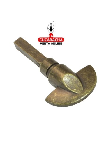 MULETILLA PUERTAS ZAMAK CUADRADILLO 6MM CONDENAS MODELO 10.