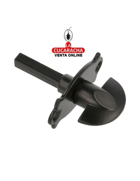 MULETILLA PUERTAS ZAMAK CON PLACA CUADRADILLO 6MM CONDENAS MODELO 10P.