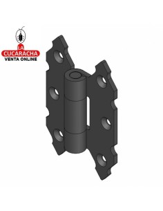 BISAGRA VENTANAS RUSTICA FIJA TIPO LIBRO 90x60 MODELO 9010.