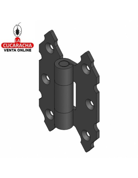 BISAGRA VENTANAS RUSTICA FIJA TIPO LIBRO 90x60 MODELO 9010.