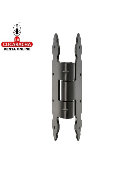 BISAGRA PUERTAS RUSTICA FIJA TIPO LIBRO LISA 200x90mm MODELO 9100.