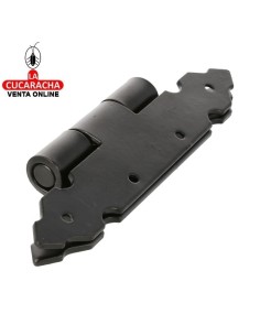 BISAGRA PUERTAS RUSTICA FIJA TIPO LIBRO LISA 200x90mm MODELO 9100.