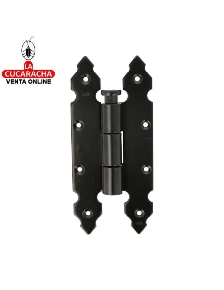 BISAGRA PUERTAS RUSTICA EXTRAIBLE TIPO LIBRO LISA 200x90mm MODELO 9110.