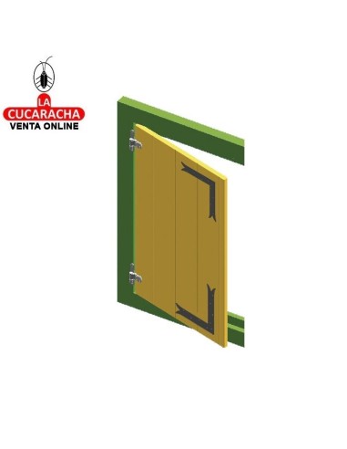 ESCUADRA GOTICA ACERO REFUERZO...