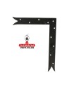 ESCUADRA GOTICA ACERO REFUERZO PUERTAS Y VENTANAS 300X240MM MODELO 8500.
