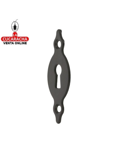 BOCALLAVE RUSTICA ACERO VERTICAL LISA MUEBLES AGUJERO LLAVE GORJA MODELO 11.