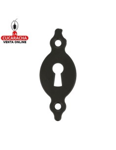 BOCALLAVE RUSTICA ACERO VERTICAL LISA MUEBLES AGUJERO LLAVE GORJA MODELO 11.