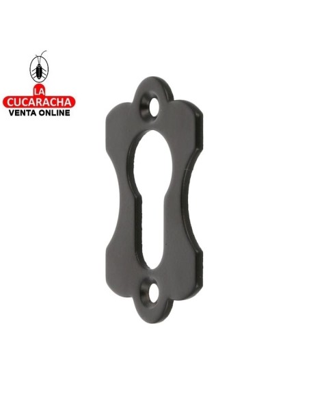 BOCALLAVE RUSTICA ACERO VERTICAL LISA MUEBLES AGUJERO CERRADURA CILINDRO MODELO 12.