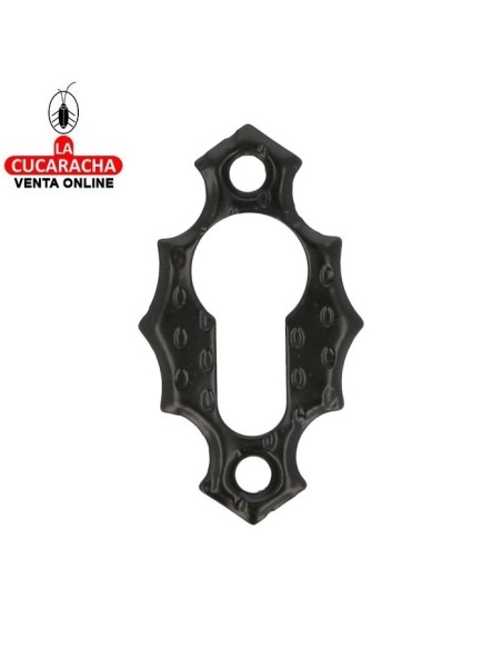 BOCALLAVE RUSTICA ACERO VERTICAL MARTILLEADA MUEBLES AGUJERO CERRADURA CILINDRO MODELO 13.