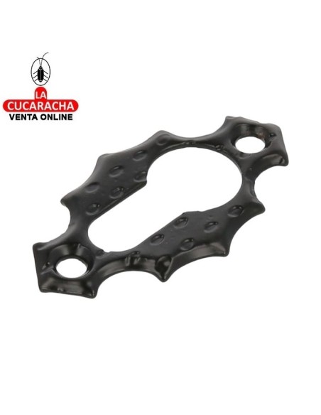 BOCALLAVE RUSTICA ACERO VERTICAL MARTILLEADA MUEBLES AGUJERO CERRADURA CILINDRO MODELO 13.