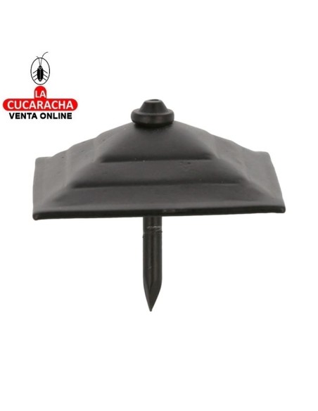 CLAVO ORNAMENTAL RUSTICO ACERO CABEZA PIRAMIDAL ESCALONADA MODELO 6.