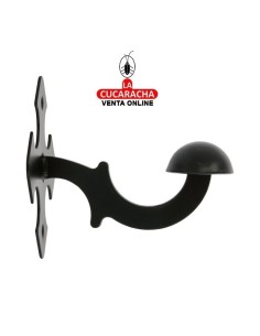 BLISTER COLGADOR ROPA RUSTICO ACERO 90X90X100MM MODELO 100.