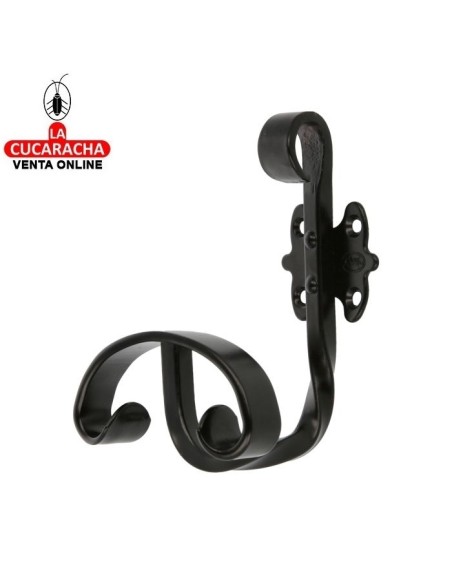 BLISTER COLGADOR ROPA RUSTICO ACERO 120X80X90MM MODELO 101.