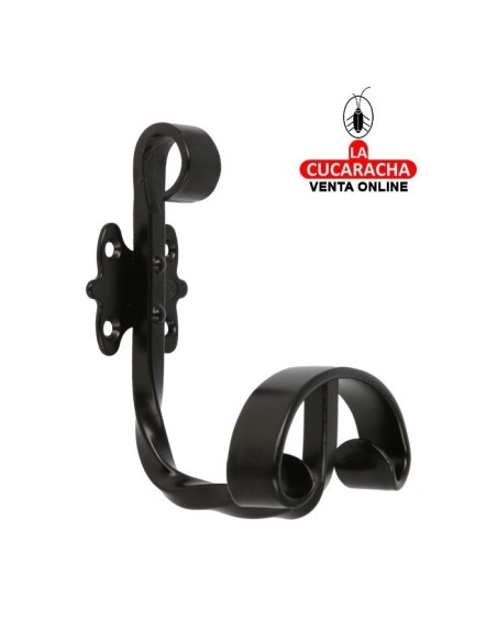 BLISTER COLGADOR ROPA RUSTICO ACERO 120X80X90MM MODELO 101.