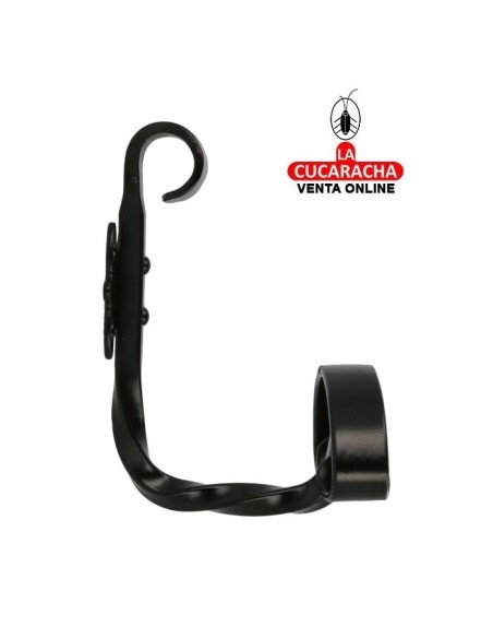 BLISTER COLGADOR ROPA RUSTICO ACERO 120X80X90MM MODELO 101.