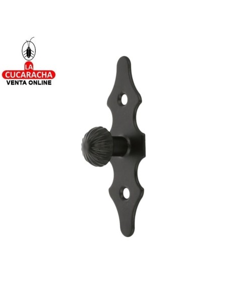 BLISTER ESCUDO ACERO TIRADOR PUERTAS RUSTICO 92X30MM MODELO 101.