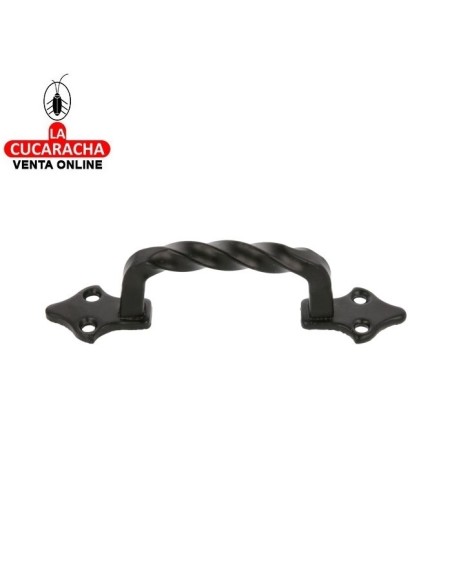 BLISTER TIRADOR ACERO SIN PLACA PUERTAS RUSTICO MODELO 1002.