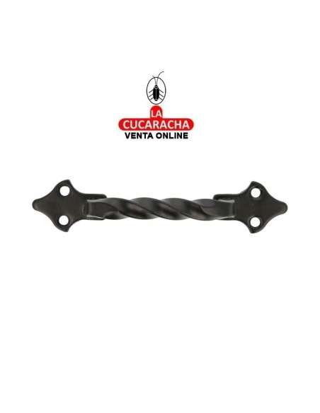 BLISTER TIRADOR ACERO SIN PLACA PUERTAS RUSTICO MODELO 1002.