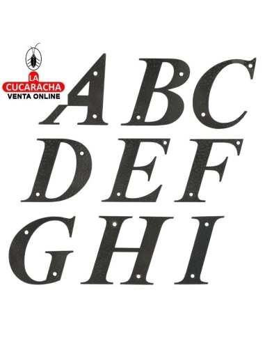 BLISTER LETRAS FORJA RUSTICO INTERIOR...