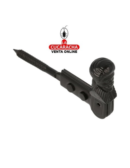 BLISTER RETENEDOR RUSTICO CONTRAVENTANA ACERO-ZAMAC MODELO 3.